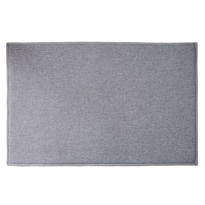 苏宁极物 现代中式仿麻纯色玄关垫 地垫50*80CM