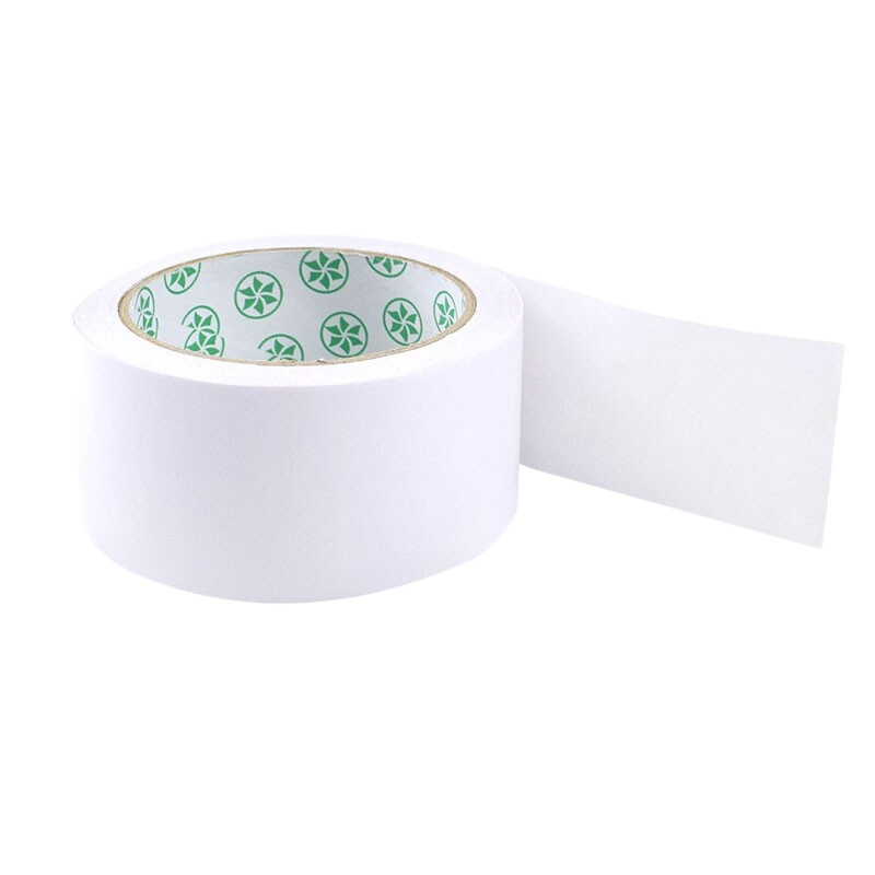 卓顺杰 强力双面胶带强力固定海棉强粘两面胶纸胶带高粘度不留痕办公双面胶半透明 泡棉双面胶3cm*4.5m(10卷装)