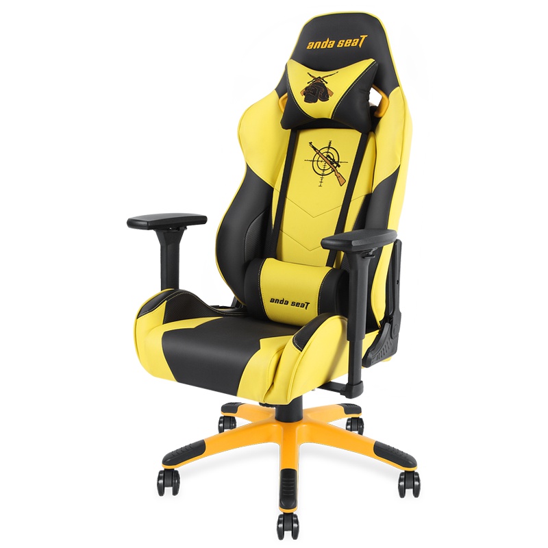 安德斯特andaseaT电竞椅游戏椅吃鸡椅电脑椅其他配件装机配件绝地王座黄黑色