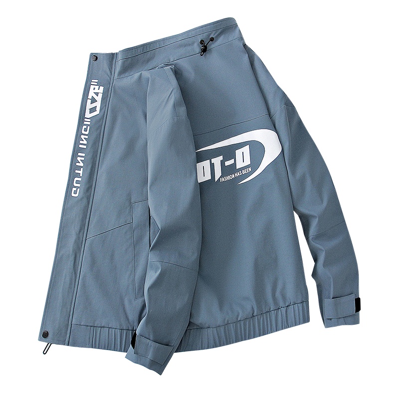 卡帝乐鳄鱼(CARTELO)男士2020秋季新款潮流帅气休闲大码潮牌上衣夹克