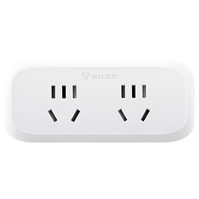 公牛(BULL)插座 GN-904 一转四插座/转换插头/电源转换器 4位 无线转换插座