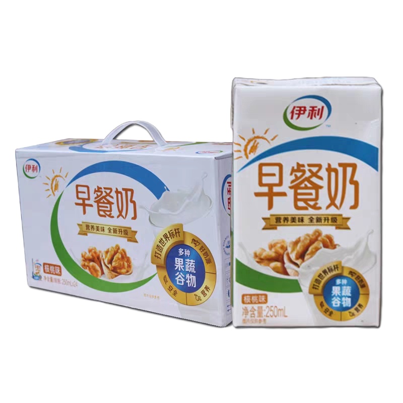 伊利早餐奶核桃250ml*24