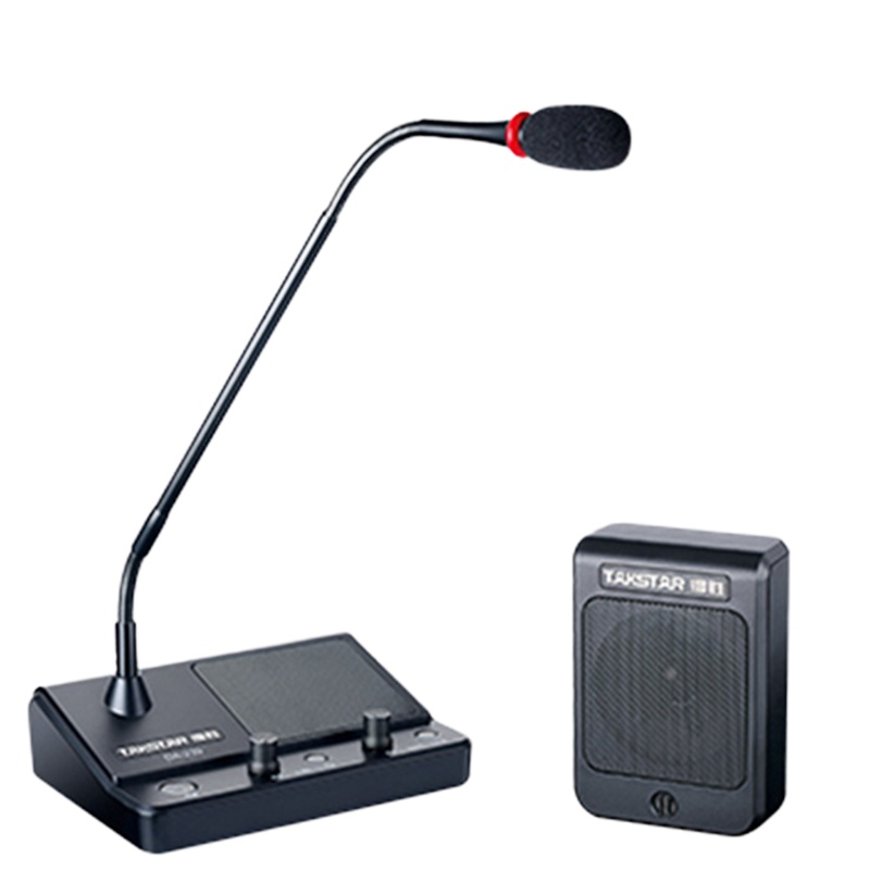 Takstar/得胜DA-239窗口对讲机银行医院车站售票窗口双向对讲麦会议系统