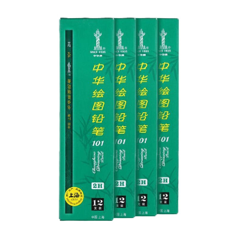 中华(Zhonghua)101 HB 铅笔12支/盒