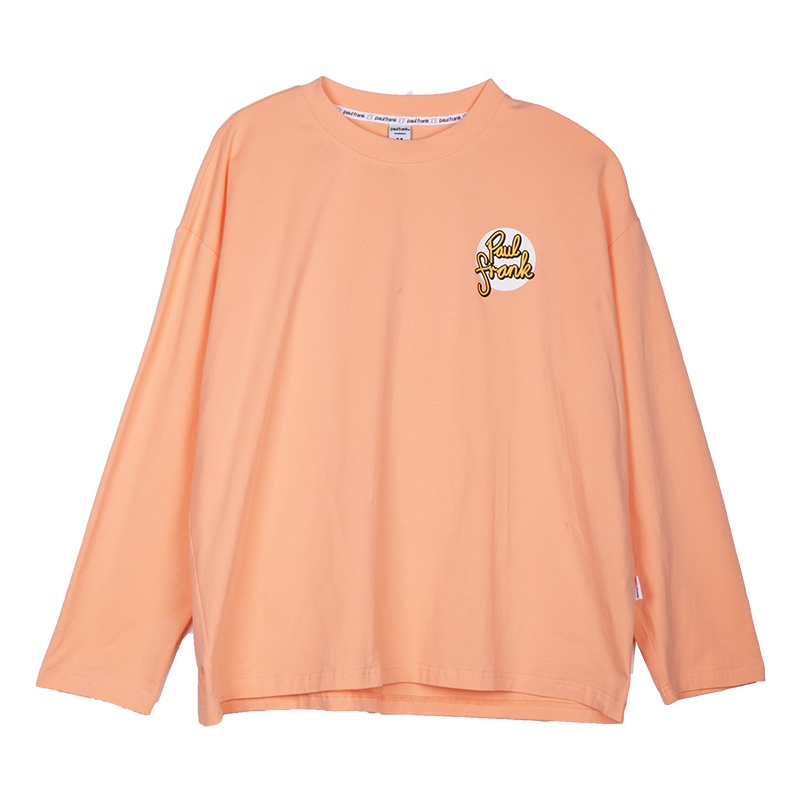 PaulFrank/大嘴猴春秋季新款长袖T恤女潮甜美宽松印花内搭