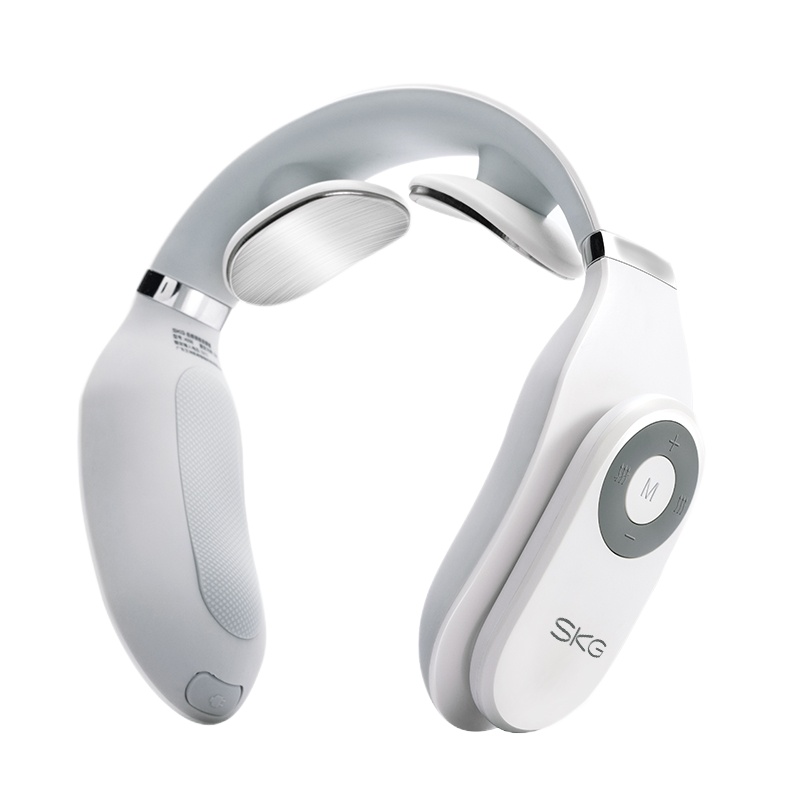 颈椎按摩器颈部按摩仪多功能振动脉冲家用智能护颈仪 SKG