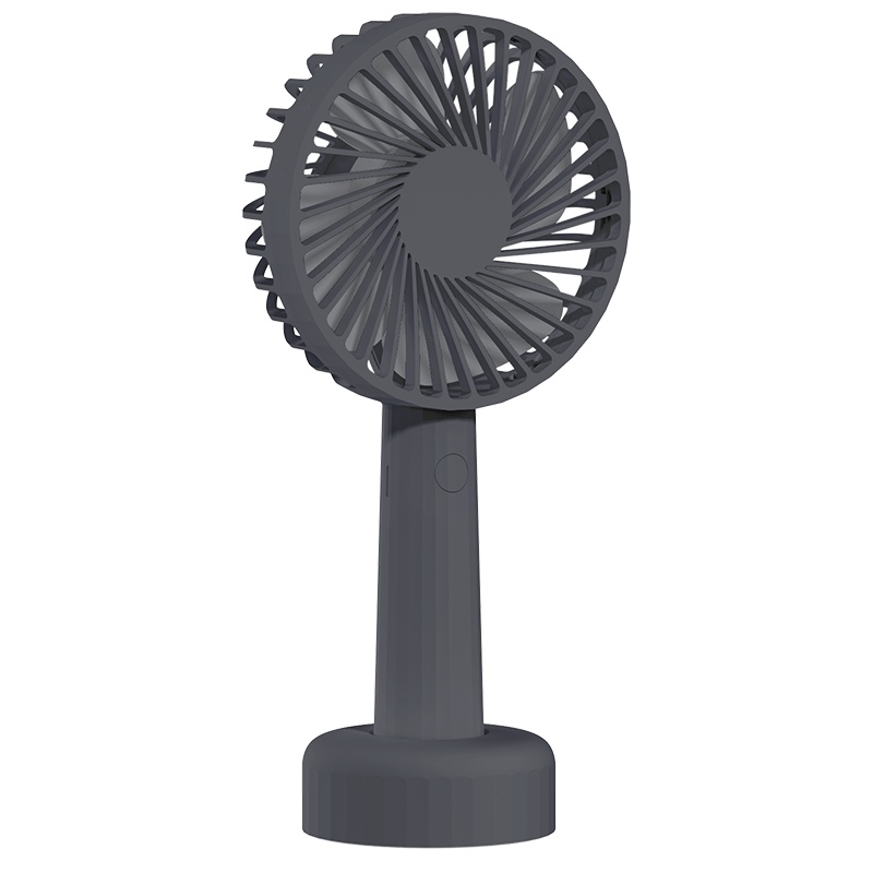 SOLOVE素乐USB小电风扇学生宿舍随身小型超静音手持手拿握桌上便携式军训网红迷你可爱可充电大风力电动电扇-F1云水蓝