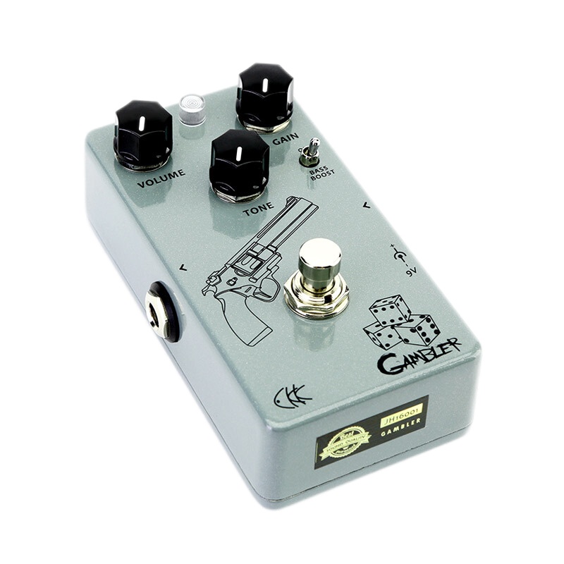 沃森 CKK GAMBLER 赌徒过载 高增益爆裂 木电吉他单块效果器