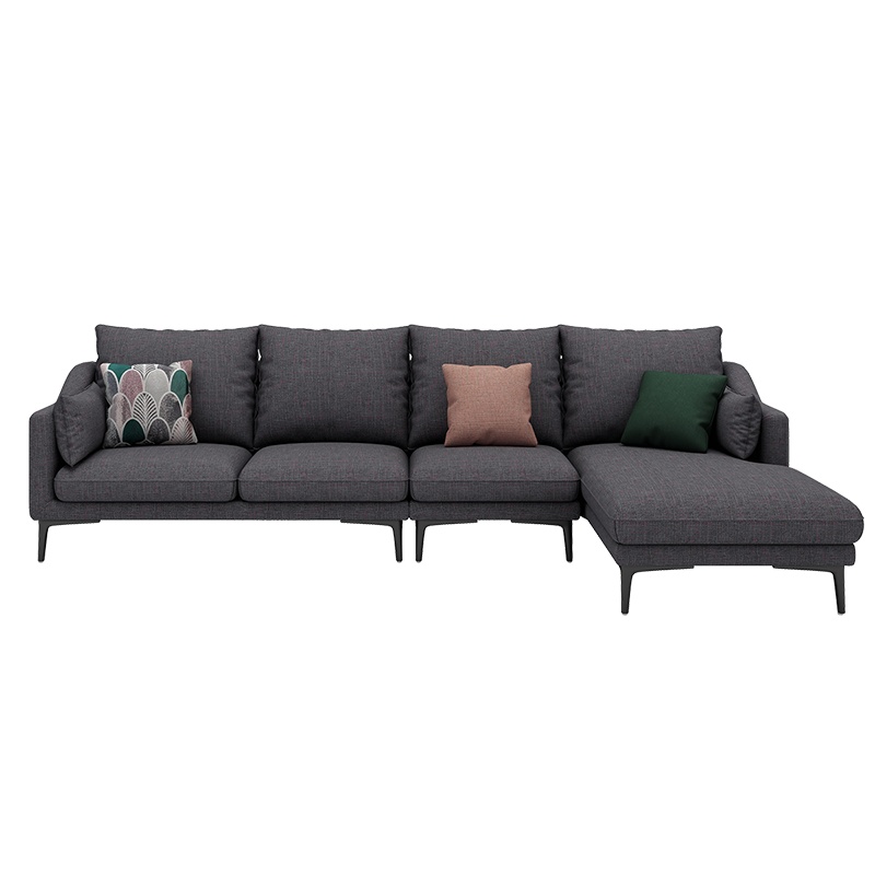 掌上明珠 现代简约布艺沙发组合客厅北欧转角大小户型SF-DS107