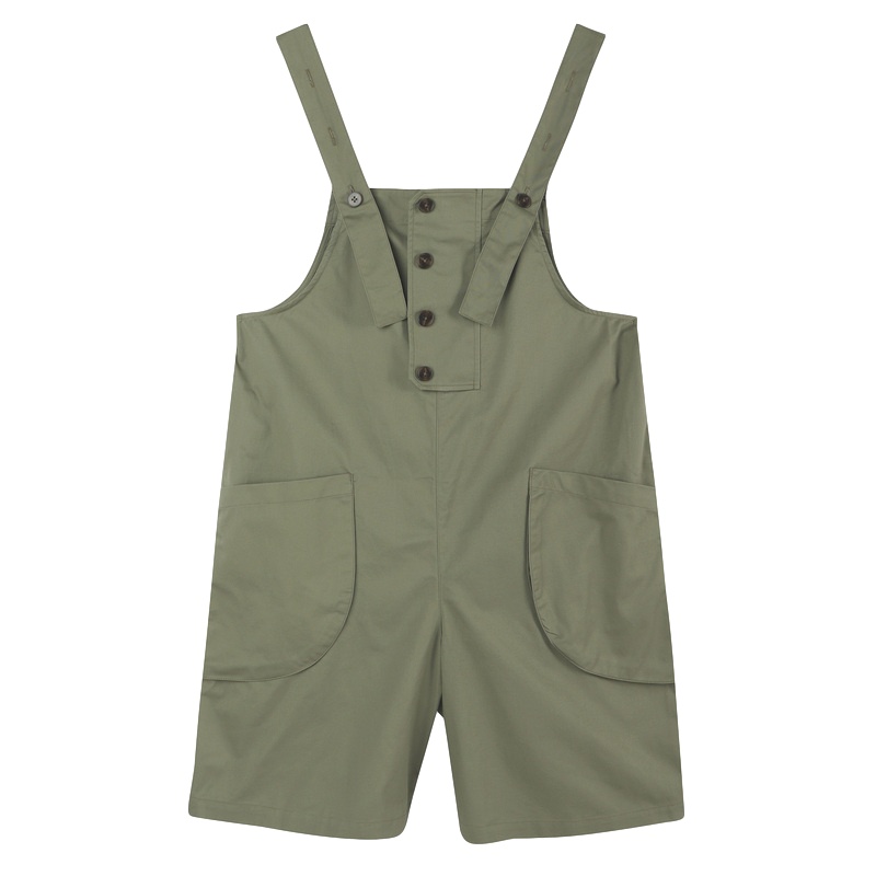 [2.5折价85元]唐狮夏装新款女休闲裤时尚短裤工装连体裤女夏宽松连体女