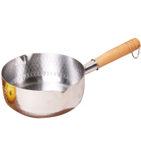 张小泉雪平锅日式不锈钢奶锅平底锅汤锅C32080100