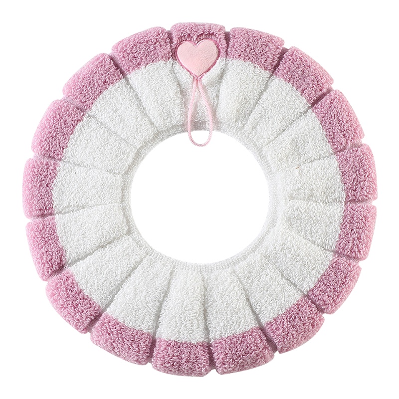 菲仕康 44*60cm加厚马桶坐垫卡通带提手柔软可水洗通用型北欧风坐便垫套 颜色随机