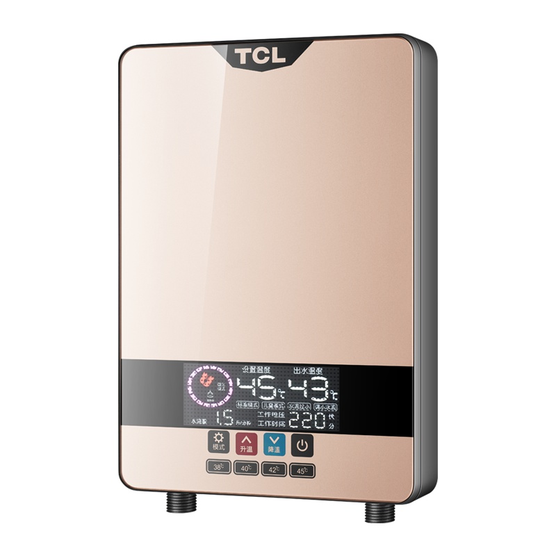 TCL TDR-603TM 即热式电热水器 速热小厨宝 家用小型智能恒温淋浴洗澡机 智能触屏 变频恒温 土豪金