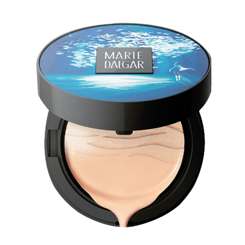 玛丽黛佳水动力轻垫BB霜02 粉嫩色 1+2 保湿遮瑕裸妆cc 缺