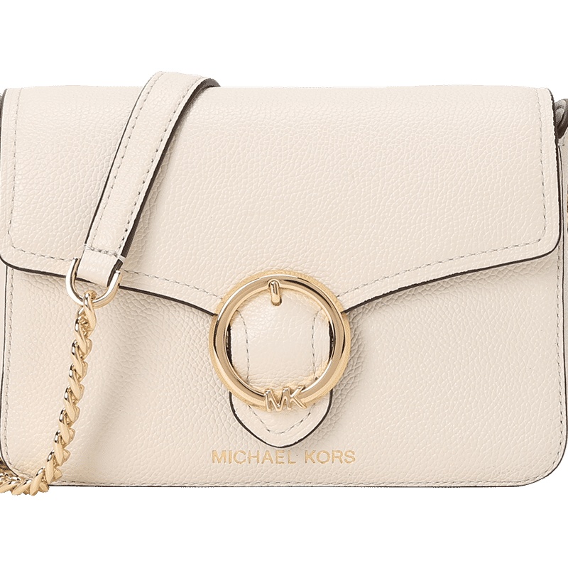 MICHAEL KORS 迈克高仕 女包 口盖包 圆环字母LOGO标粒面皮