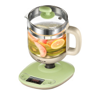 美的小熊养生壶迷你玻璃烧水壶1.5L/YSH-B18T1