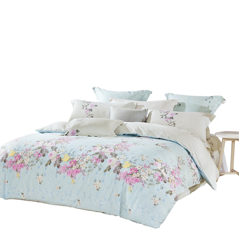 LOVO 罗莱 全棉斜纹四件套