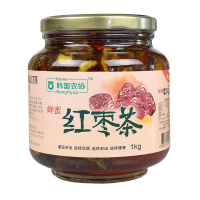 [进口]韩国进口冲饮韩国农协蜂蜜红枣茶1kg果味休闲下午茶果酱