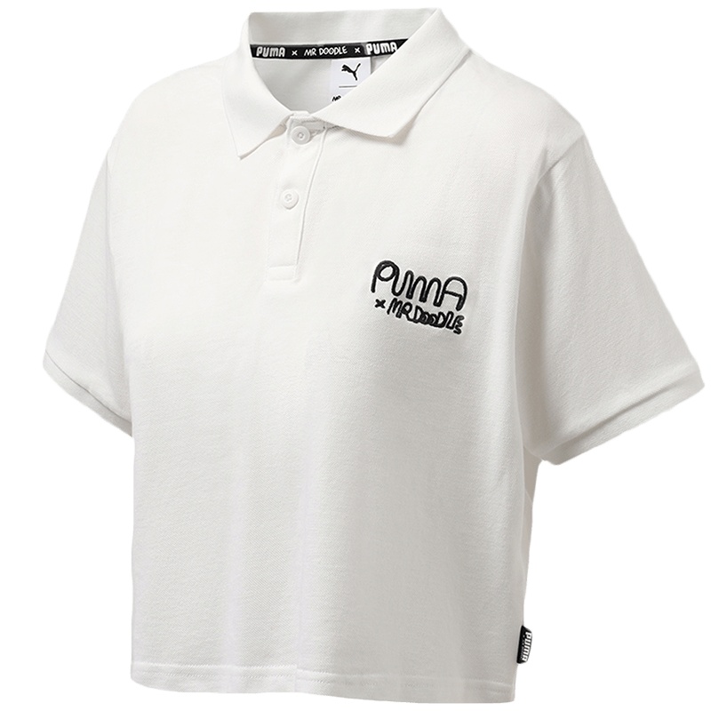 【自营】PUMA黑标女装 MR DOODLE POLO TEE运动服休闲短袖polo衫