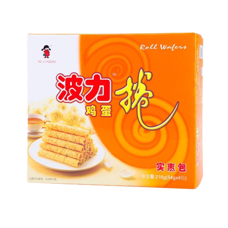 波力鸡蛋卷216g*2盒