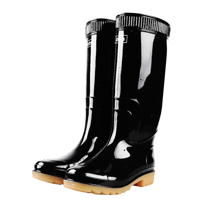 [苏宁自营]雨鞋男士水鞋雨靴男款防滑防水高筒中筒塑胶套鞋 807高筒