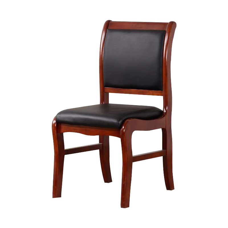 鑫虎威 办公家具实木会议椅办公椅会议室培训椅现代中式其他木质接待椅四角椅棋牌皮椅子