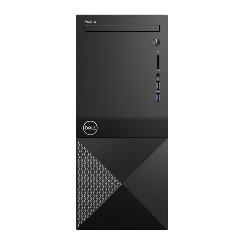 戴尔（DELL）成就 V3671-13N8R 27英寸大屏台式电脑家庭办公商务主机商用整机 九代四核I3-9100 8GB 1TB+256G 定制版 无线WIFI 蓝牙 四年上门