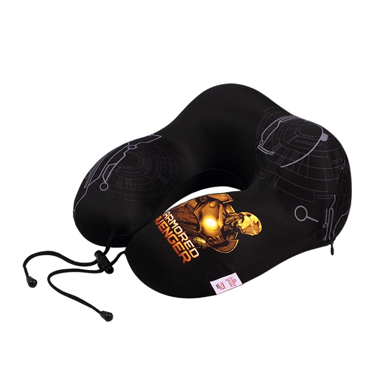 GiGi漫威Marvel汽车U型枕颈枕 记忆棉飞机旅行头枕 办公室午睡枕午休枕车用u形枕复仇者联盟钢铁侠M-040