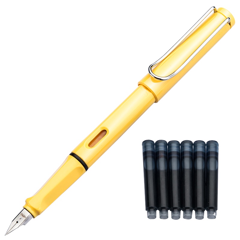 英雄(HERO)钢笔359正姿练字铱金笔0.38/0.5mm男女孩小学生专用硬笔可替换墨囊墨水笔