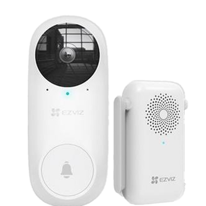 萤石猫眼带监控摄像头家用电子对讲智能无线wifi免打孔 可视铃