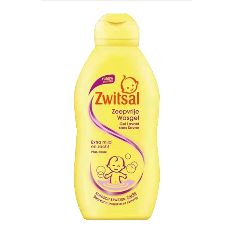 [全球购]Zwitsal荷兰露莎 wascreme 沐浴乳 200ml 2瓶