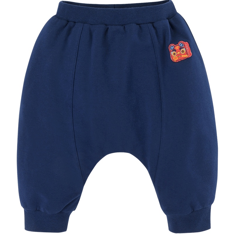 【商场同款】英氏童装裤子男童宝宝休闲针织长裤运动裤11193461