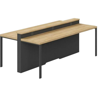 逐鹿中原阅览桌书桌美术手工桌 休闲桌阅读桌TY-236培训桌学校图书馆桌 现代简约 六人位