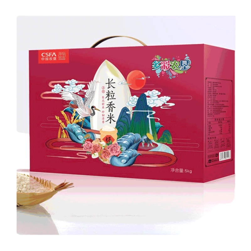 中国农垦 大米礼盒中垦优选长粒香(礼盒装)