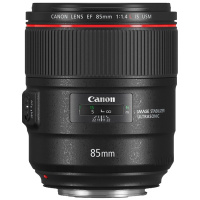佳能(Canon)EF 85mm f/1.4L IS USM+双肩包 佳能卡口 77mm口径 红圈远摄定焦镜头