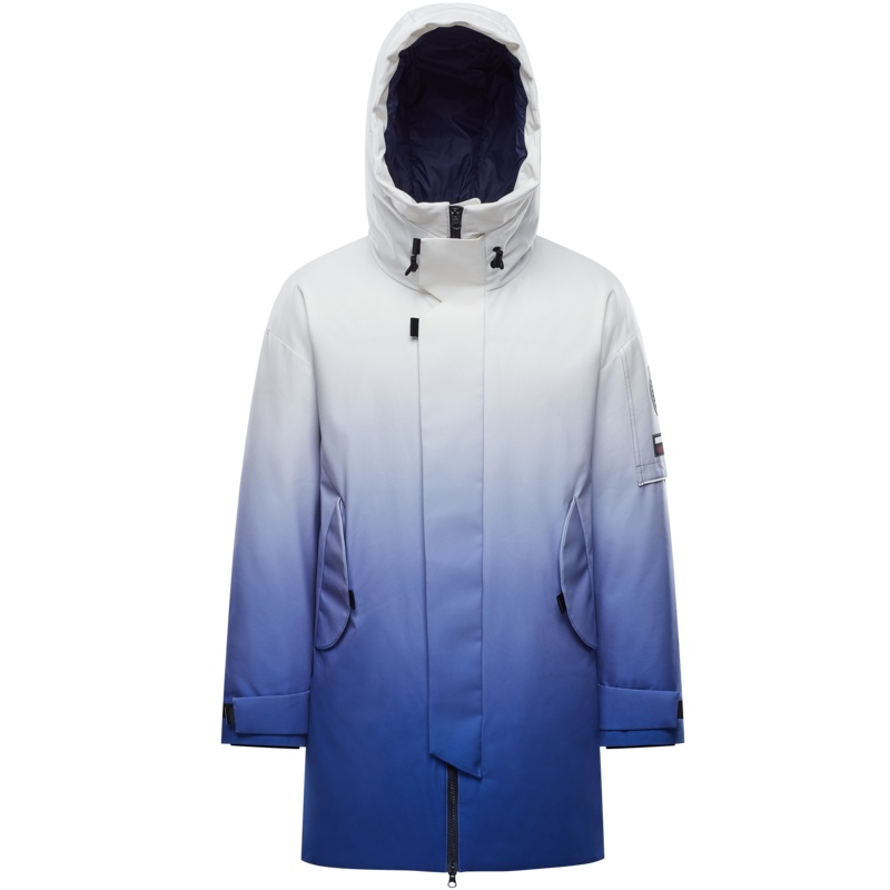 [设计师款]波司登2020年新款男士鹅绒渐变色冬装羽绒服B00143221A