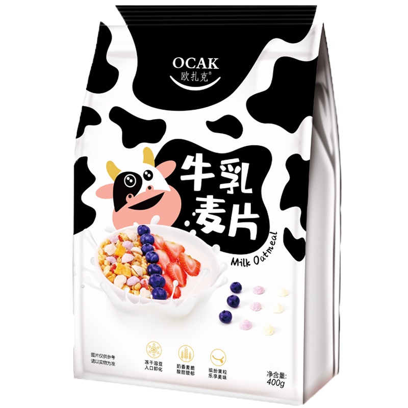 欧扎克/OCAK 牛乳麦片400g