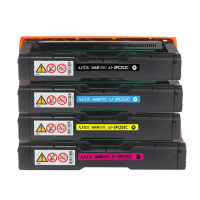 艾洁 SPC252C硒鼓四色套装商务版 适用 理光RicohSP C252SF 252DN打印粉盒硒鼓