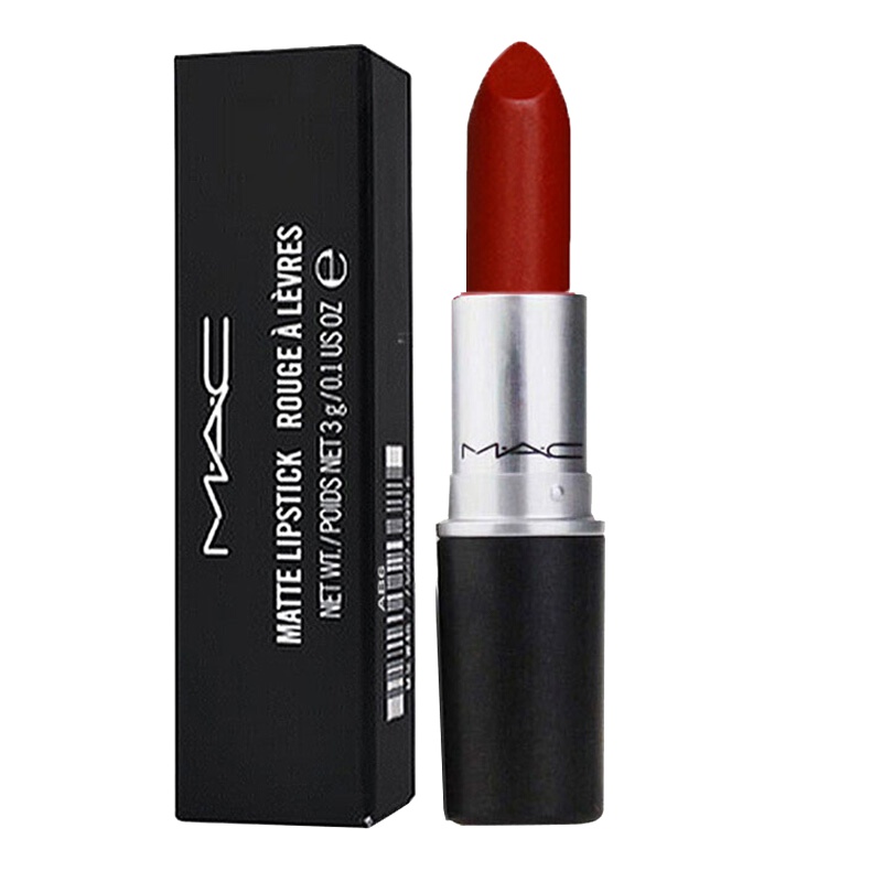 魅可M.A.C口红唇膏233 Sweet sakura 甜蜜樱花(润泽)3g/支显色不易脱妆红色系