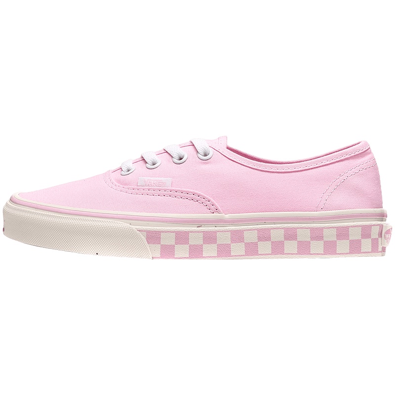 【自营】范斯VANS女鞋休闲鞋Authentic棋盘格VN0A38EMT1E VN0A38EMT1F粉色