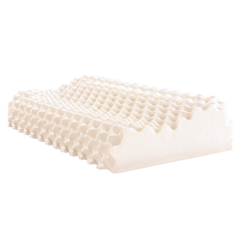 PARATEX天然乳胶枕 泰国原装进口护颈椎枕 按摩枕 减压舒睡乳胶枕头礼盒 枕芯 矮款 居家女款 高低两用