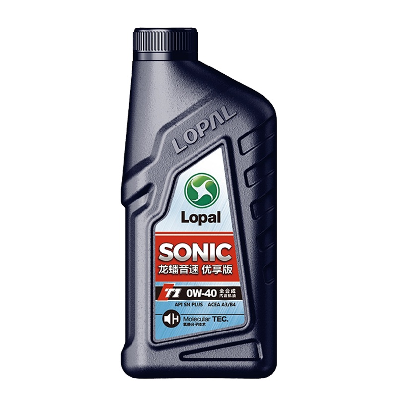 龙蟠机油 全合成0W-40 1L 正品SONIC T1 SN发动机机油   新旧包装随机发