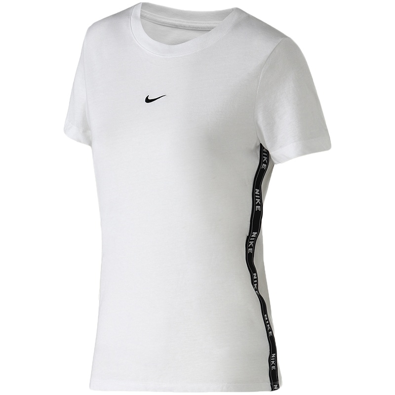 NIKE女装短袖T恤圆领套头舒适针织时尚休闲运动服AR5341