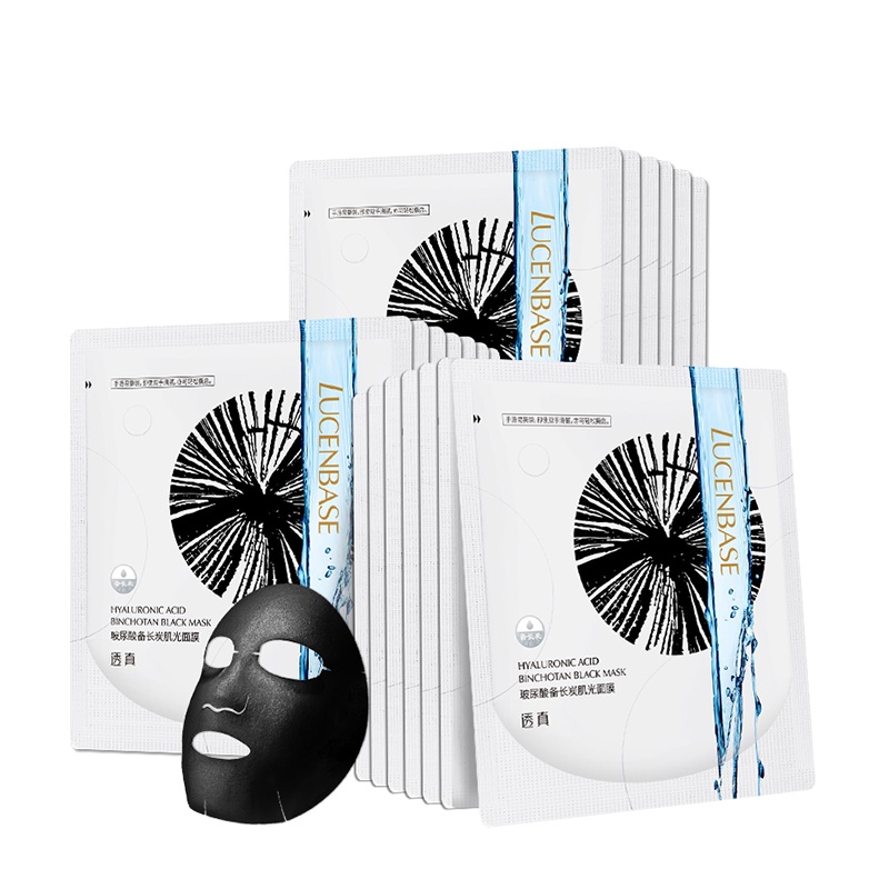 透真 玻尿酸备长炭肌光面膜 25ml*20片