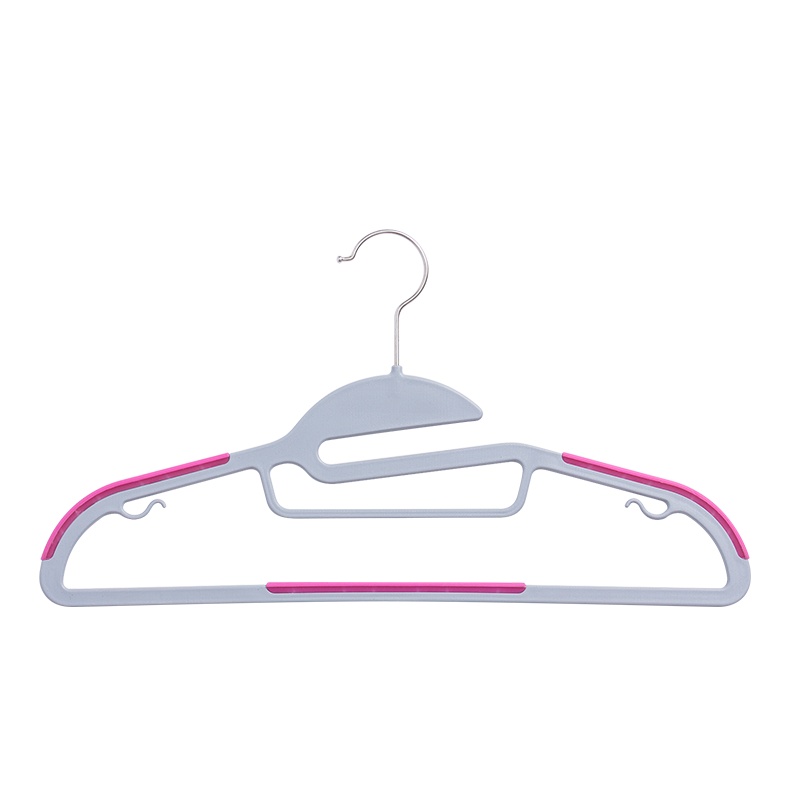 欧润哲 衣架 干湿防滑10个装 大人晾晒家用收纳晾衣裤架衣撑子干湿两用