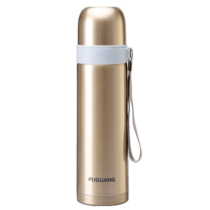 富光保温杯 户外运动旅行便携泡茶水杯子 时尚男女款经典304不锈钢保温杯具500ml