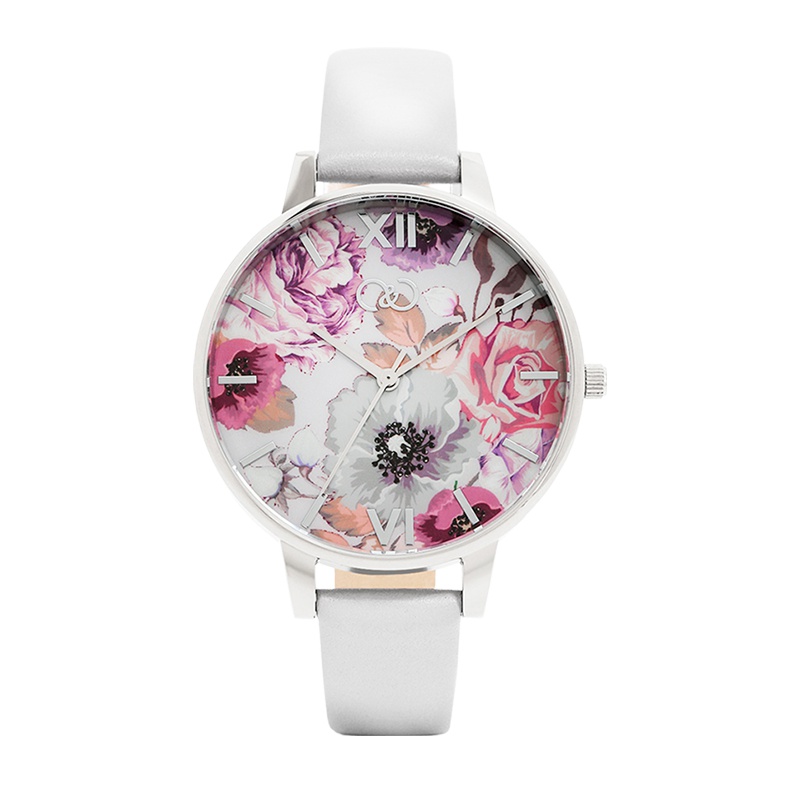 C&C意大利时装手表女经典复古文艺潮流简约石英防水女表CCFW16SLGR