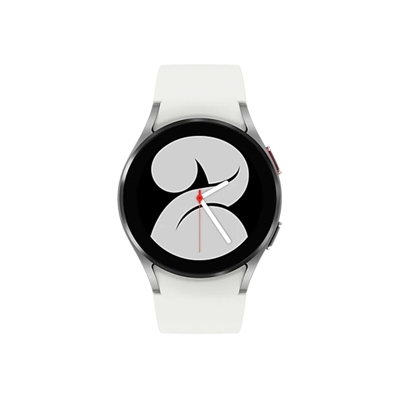 三星 SAMSUNG Galaxy Watch4 智能手表 Wear OS系统 蓝牙通话 40mm 雪川银