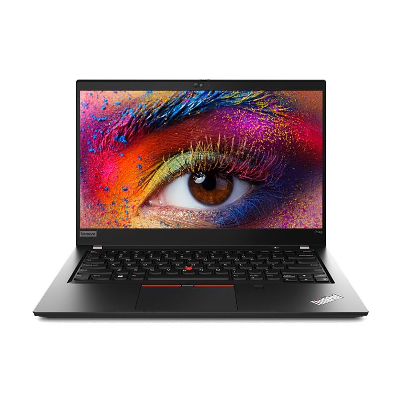 联想ThinkPad P14S 14英寸移动工作站笔记本电脑 I5-10210U 16G 1T固态 2G独显 WIN10