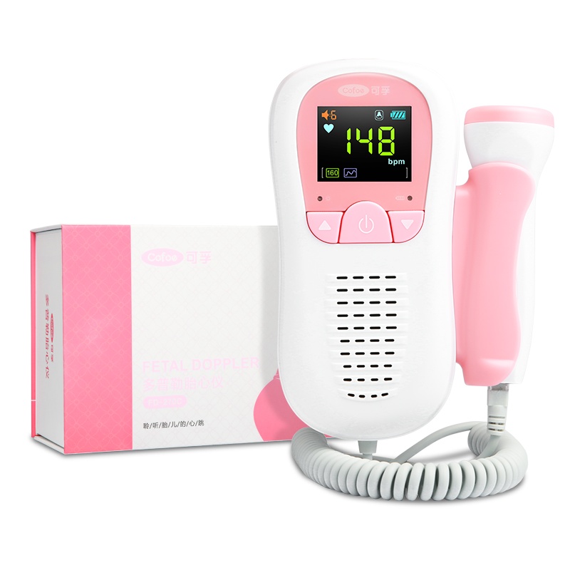 胎心监护仪孕妇家用充电听胎心数胎动检测仪器多普勒辐射无听诊器